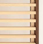 without tatami (only with Japanese cypress slats)