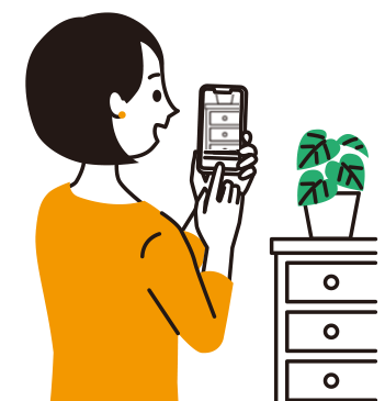 お家で寸法を測りながら話がしたい