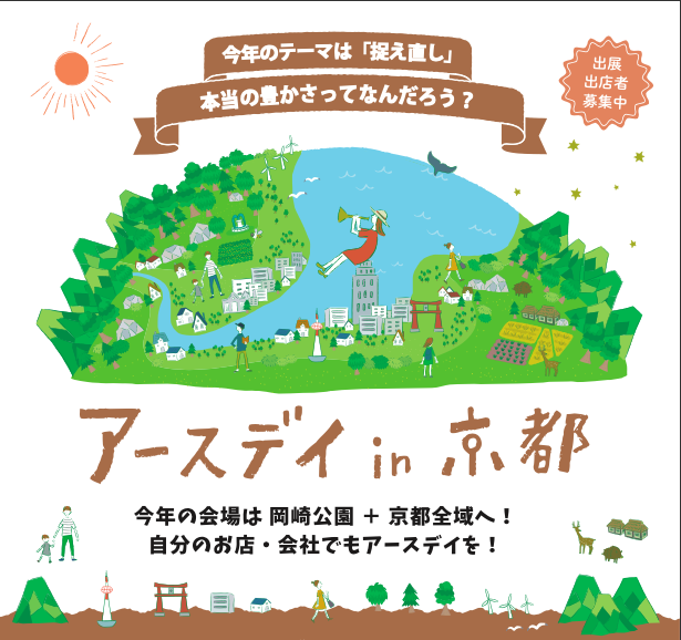 IWATA京都本店　アースデイ in 京都 2022に参加いたします。